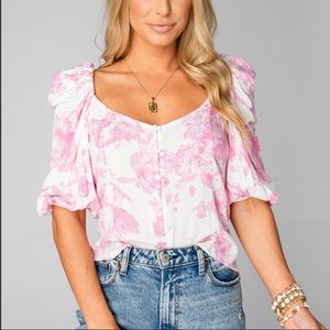 Buddy Love Demi sweetheart top - antique